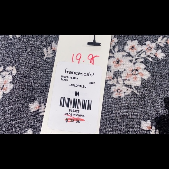 Francesca’s Shirt - Picture 3 of 3